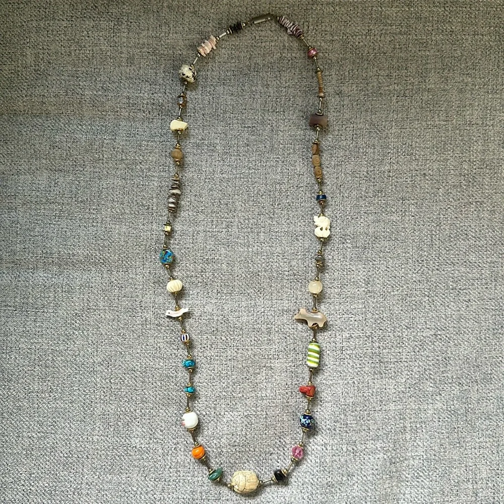 Vintage charm necklace